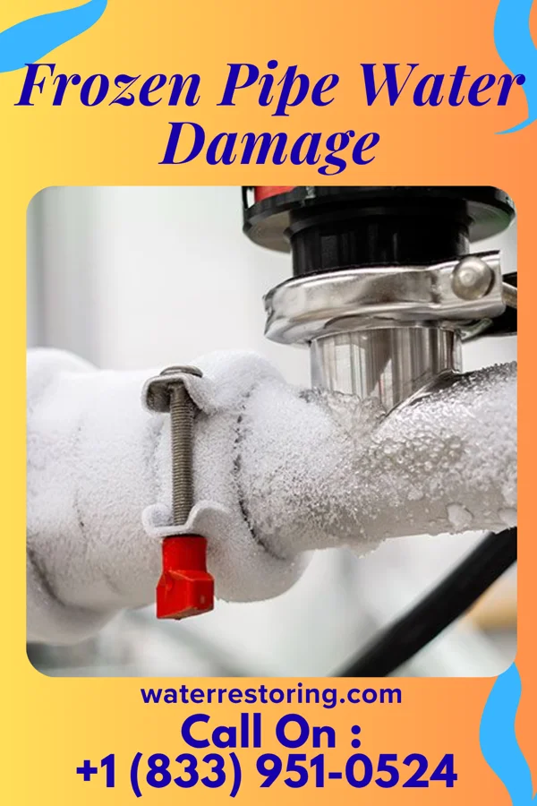 Frozen Pipe Water Damage in Garrison, ND